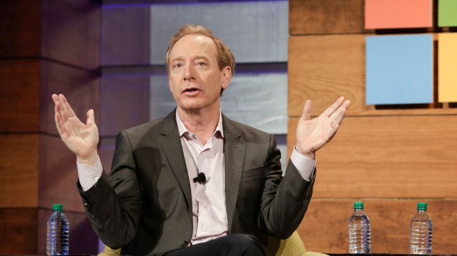 Brad Smith, President and Chief Legal Officer of Microsoft Corp.