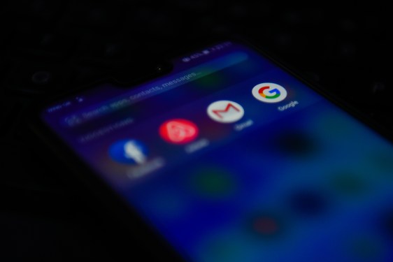 In this photo illustration, the Google apps are seen displayed on an Android mobile phone.