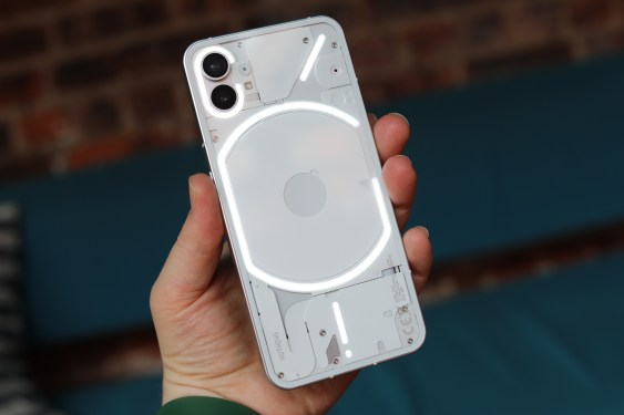 Nothing Phone held in hand