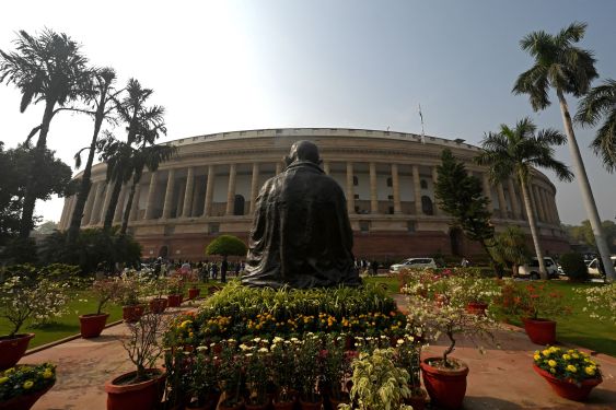 Indian parliament building