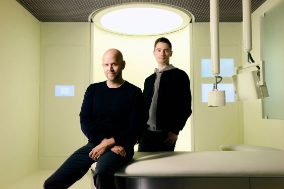 Neko Health co-founders, Hjalmar Nilsonne and Daniel Ek,