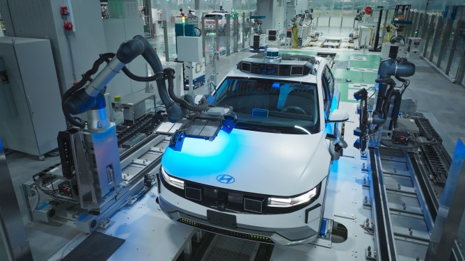 Motional IONIQ 5 Robotaxi Manufactured at HMGICS