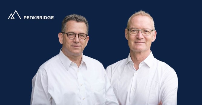 Nadav Berger and Erich Sieber, PeakBridge VC