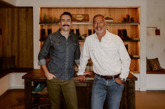 Paul Hedrick, Tecovas Founder and David Lafitte, Tecovas CEO. (Photo: Kristen Kilpatrick Photography)
