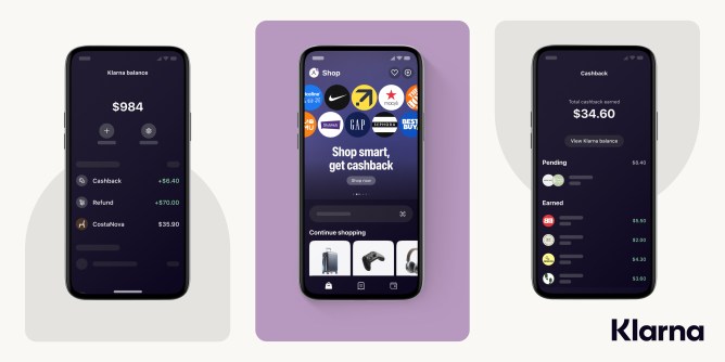 Klarna takes on banking with new savings, cashback offerings