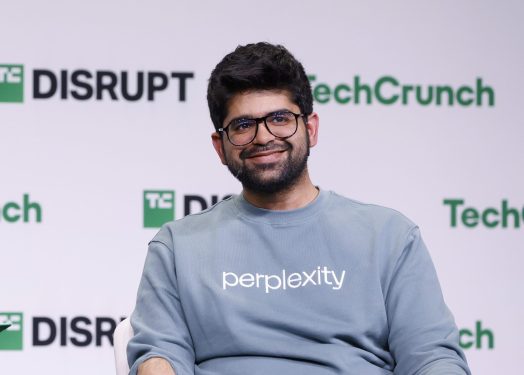 Aravind Srinivas, Co-Founder & CEO of Perplexity, speaks onstage during TechCrunch Disrupt 2024 in San Francisco, California.