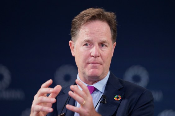 Nick Clegg, President of Global Affairs at Meta