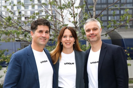 Unique founders: Manuel Grenacher (CEO), Michelle Heppler (CCO) and Andreas Hauri (CTO