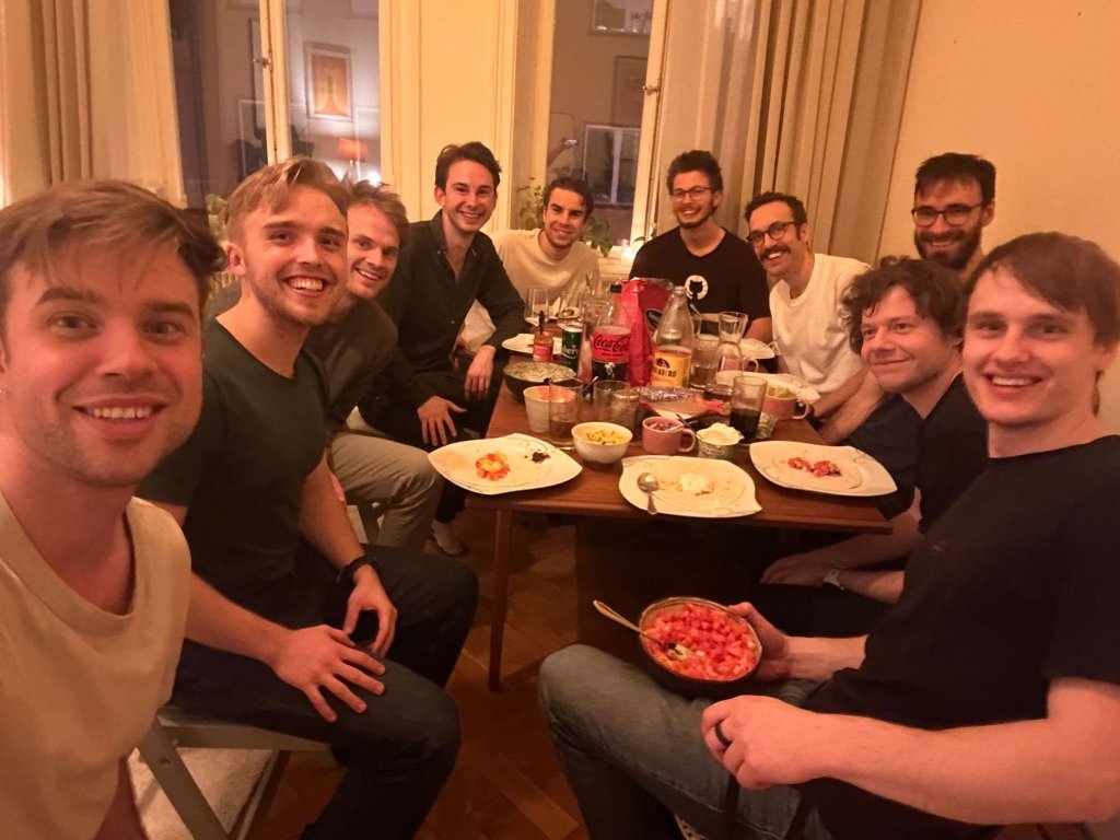 Lovable team (Right: Anton Osika)