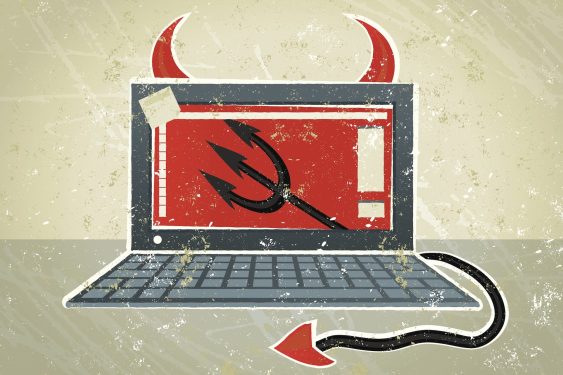 Concept illustration depicting configuration data hell