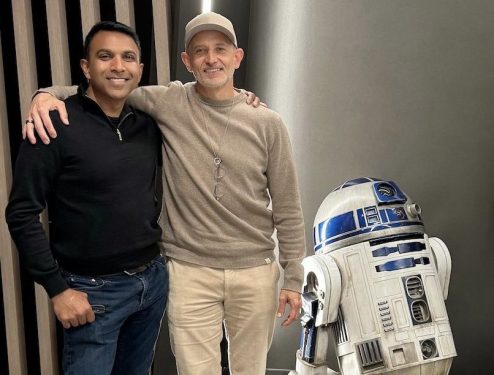 Intangible founders Bharat Vasan (left) and Charles Migos (right)