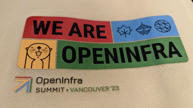 We Are OPENINFRA sign