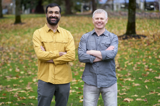 Temporal's co-founders Samar Abbas (CEO, left) and Max Fateev (CTO)