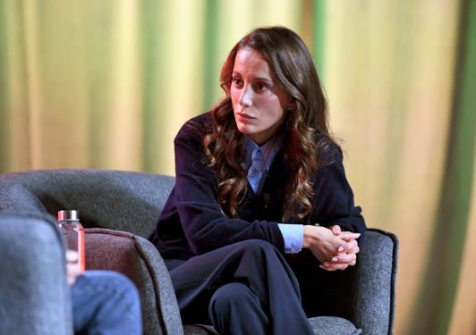 Mira Murati, Technologist speaks onstage during "New Beginnings: A Conversation with Mira Murati" at WIRED's The Big Interview 2024