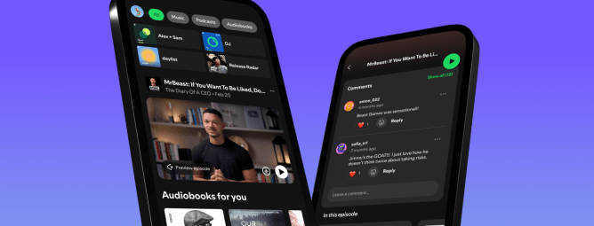 Spotify on mobile phones