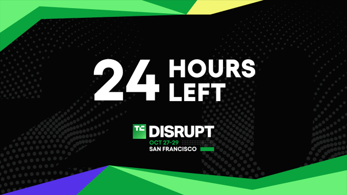 TechCrunch Disrupt 2025 24 hours left
