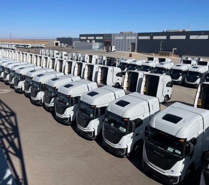 Nikola hydrogen trucks being auctioned off