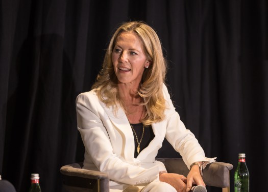 Katie Haun at a StrictlyVC event in Menlo Park