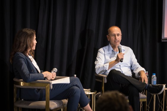 Navin Chaddha at a StrictlyVC Event in Menlo Park