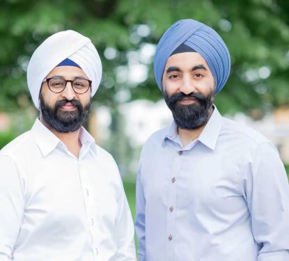Harman Singh Narula and SJ Sawhney