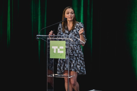 Tiffany Luck, partner at NEA, speaks at 2025 TechCrunch All Stage in Boston