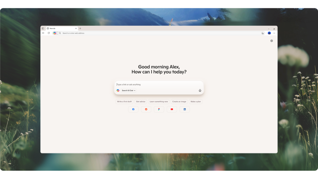 Microsoft Edge Copilot Mode