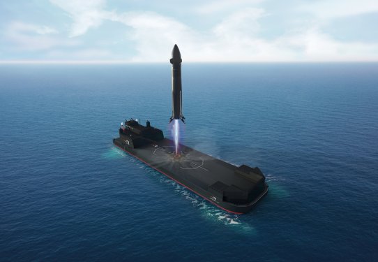 A render of Rocket Lab's Neutron.