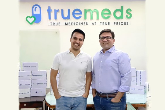 Truemeds co-founders Akshat Nayyar and Kunal Wani