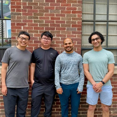 Motion founders: Ethan Yu, Harry Qi, Chander Ramesh, Omid Rooholfada