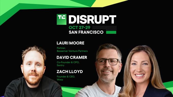 TechCrunch Disrupt 2025 Lauri Moore, David Cramer, and Zach Lloyd