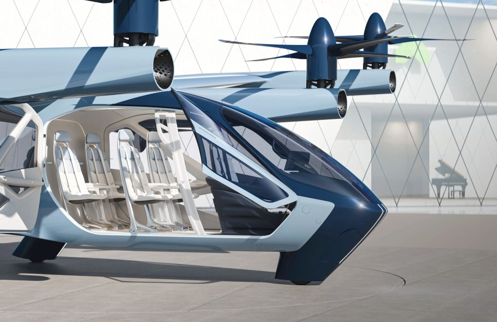 A render of Supernal's eVTOL aircraft