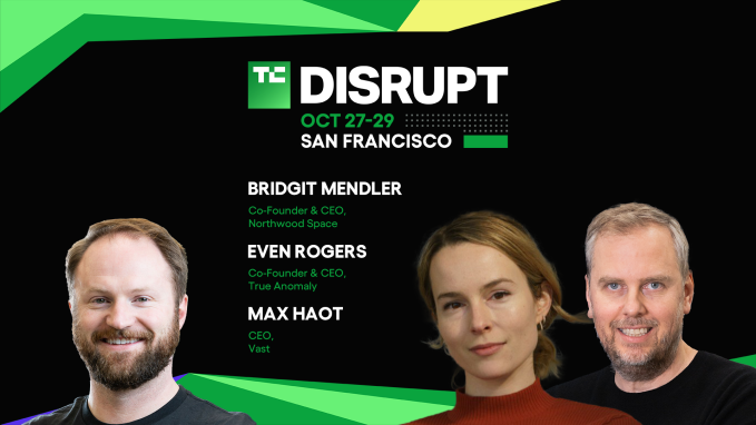 TechCrunch Disrupt 2025 Bridgit Mendler, Max Haot, Even Rogers
